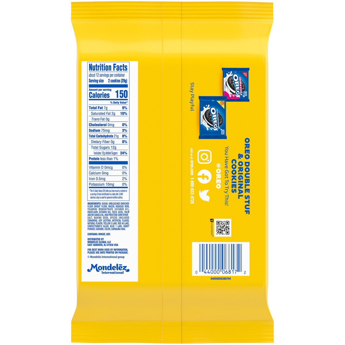 slide 3 of 14, OREO Apple Cider Donut Sandwich Cookies, Limited Edition, 12.2 oz, 12.2 oz