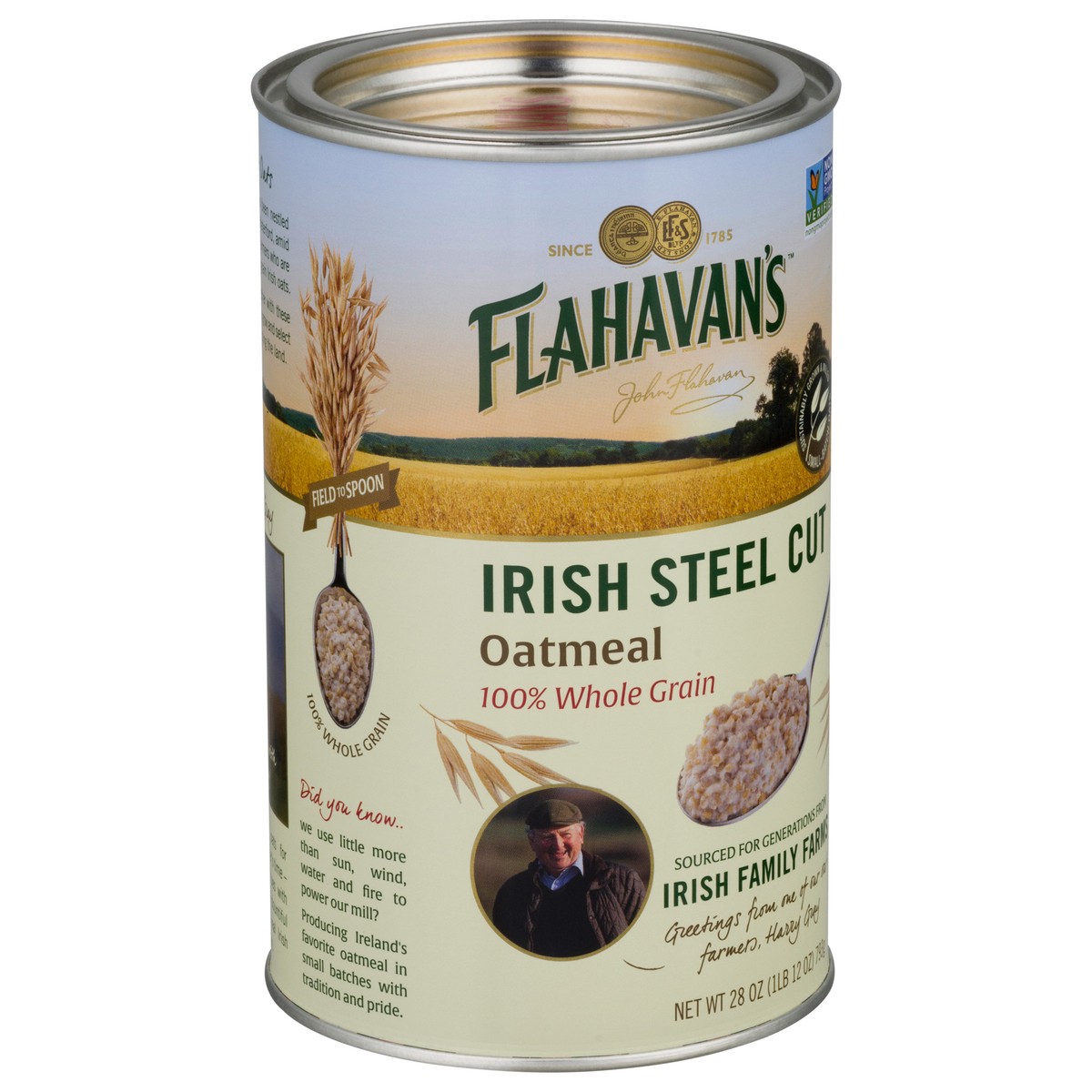 slide 2 of 9, Flahavan's Irish Steel Cut Oatmeal 28 oz, 28 oz