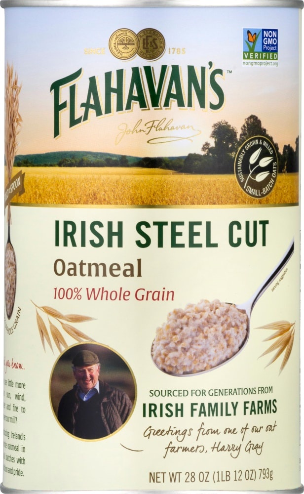 slide 1 of 1, Flahavan's Oatmeal, Irish Steel Cut, 28 oz