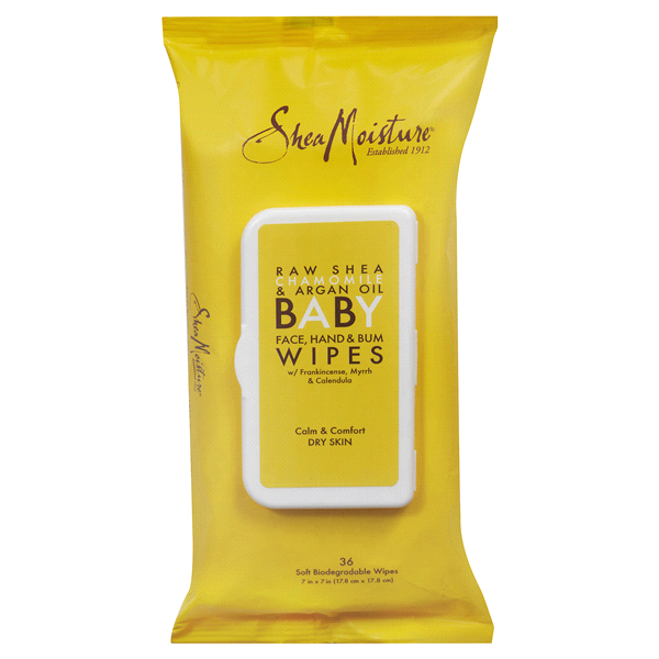 slide 1 of 1, SheaMoisture Baby Wipes, 36 ct