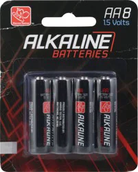 Harris Teeter AA Batteries - Premium Long Lasting Alkaline