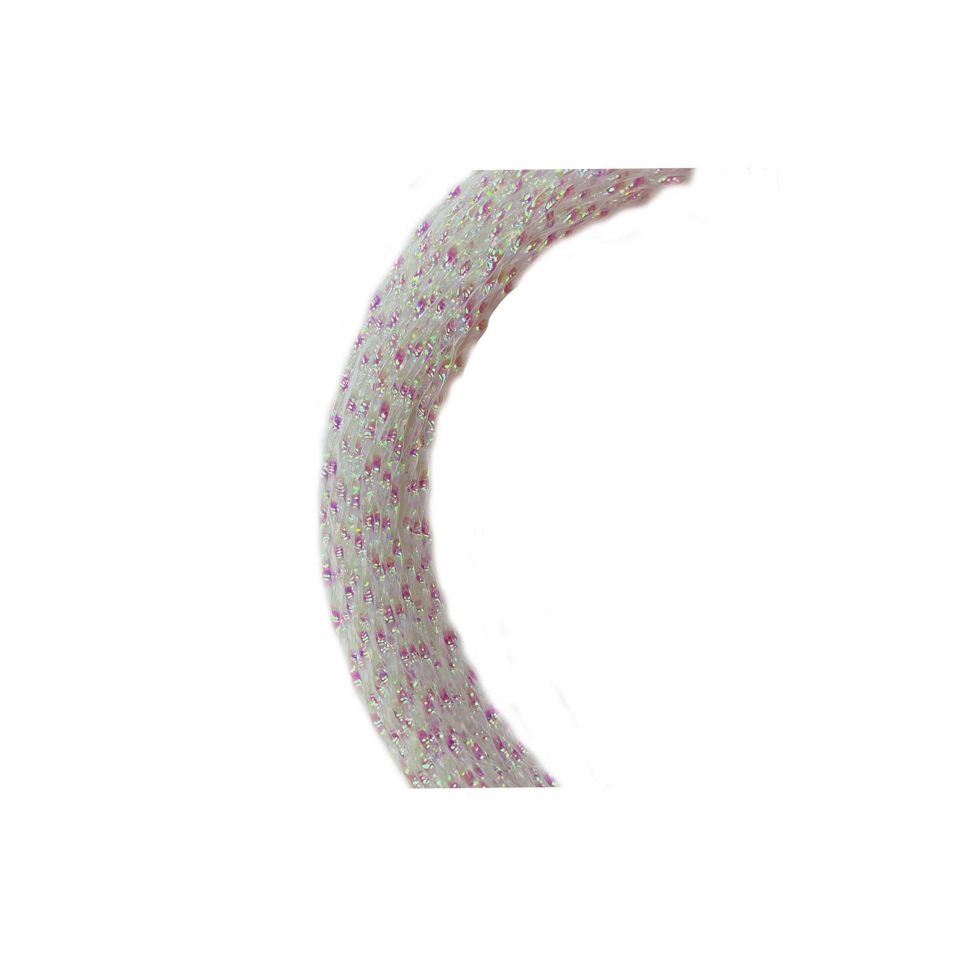 slide 2 of 3, 47" Hanging Iridescent Glitter Filler Stem By Ashland, 47 in