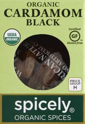 Spicely Organic Spices Cardamom 0.2 oz