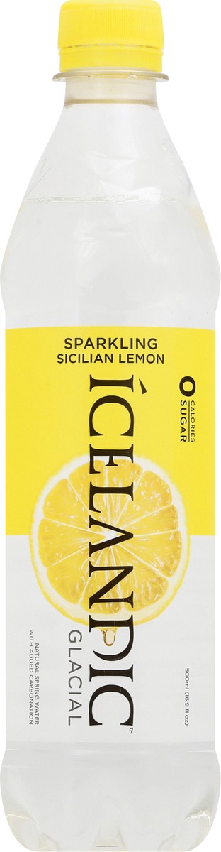 slide 9 of 10, Icelandic Glacial Sicilian Lemon Sparkling Water 500 ml, 500 ml