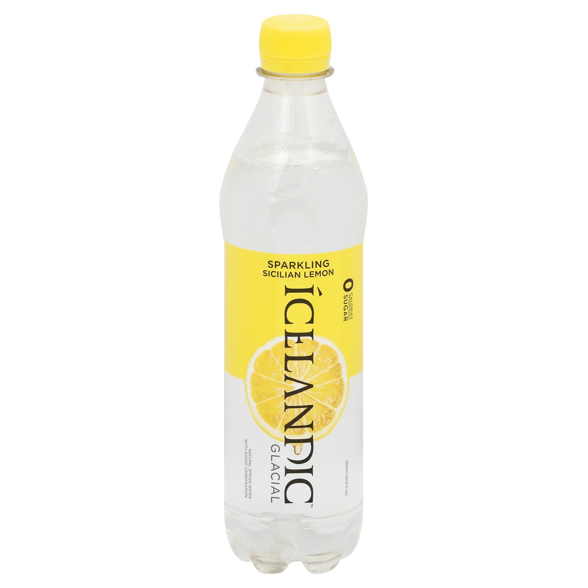 slide 1 of 10, Icelandic Glacial Sicilian Lemon Sparkling Water 500 ml, 500 ml