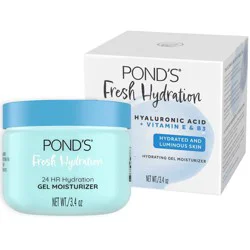 Pond''s Hyaluronic Acid + Vitamin E Gel Moisturizer 3.4 oz