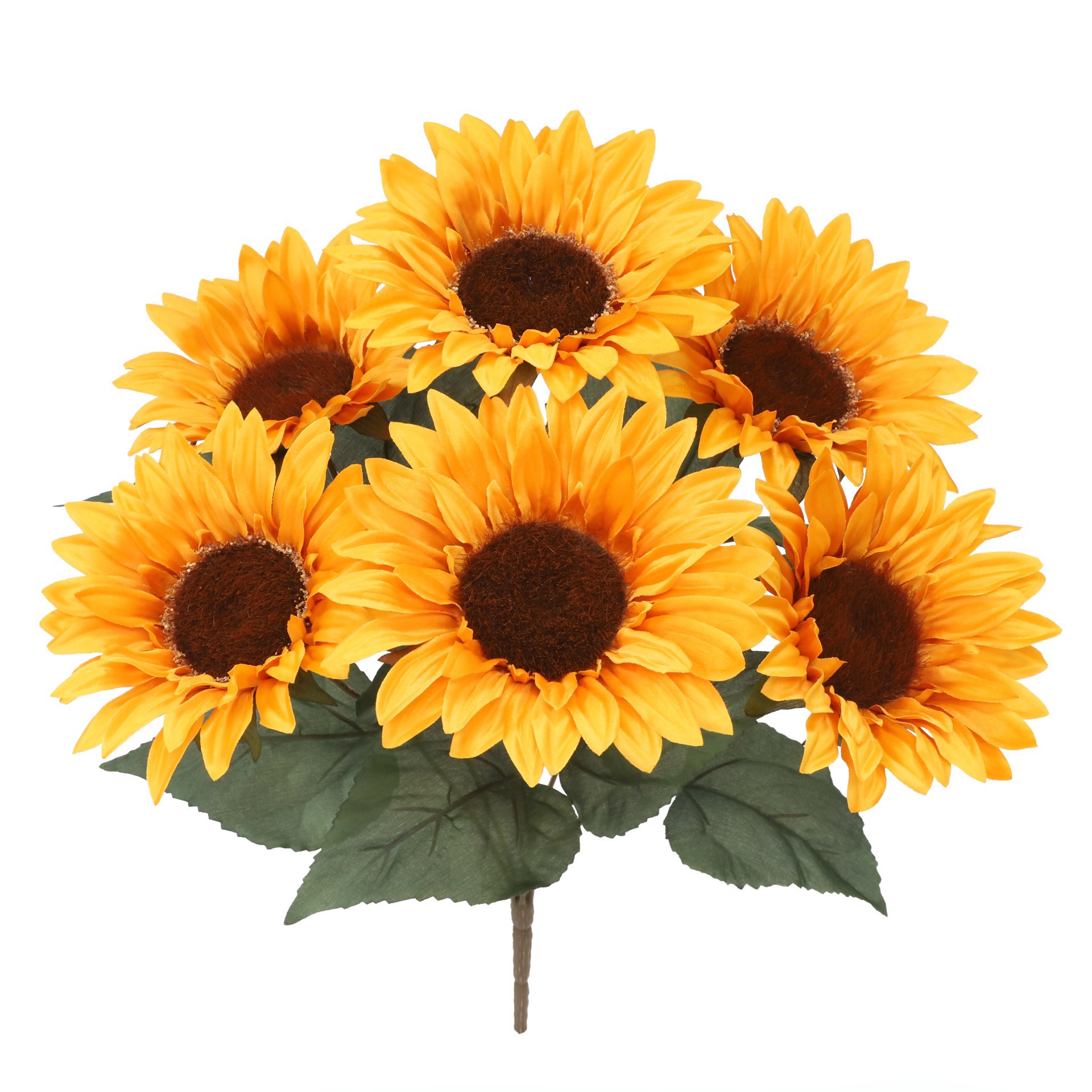 slide 3 of 3, 17" Sunflower Bush By Ashland, 17 in