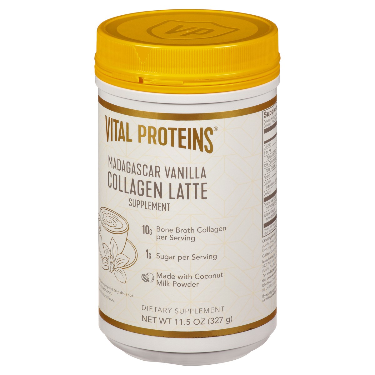 slide 2 of 10, Vital Proteins Vanilla Collagen Latte, 11.5 oz