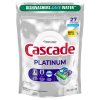 slide 14 of 29, Cascade Platinum Dishwasher Pods, Dish Detergent ActionPacs, Fresh, 27 ct