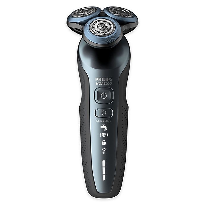 slide 1 of 6, Philips Norelco Cordless Electric Shaver with Precision Trimmer - Blue, 1 ct