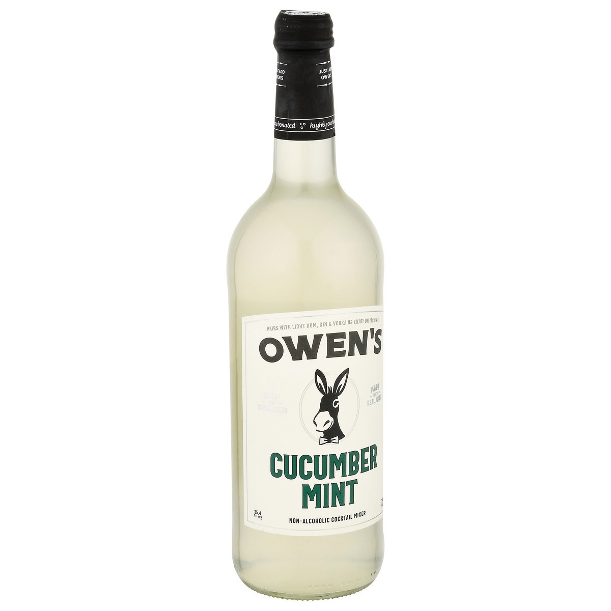 slide 3 of 9, Owen's Non-Alcoholic Cucumber Mint Cocktail Mixer- 750 ml, 750 ml