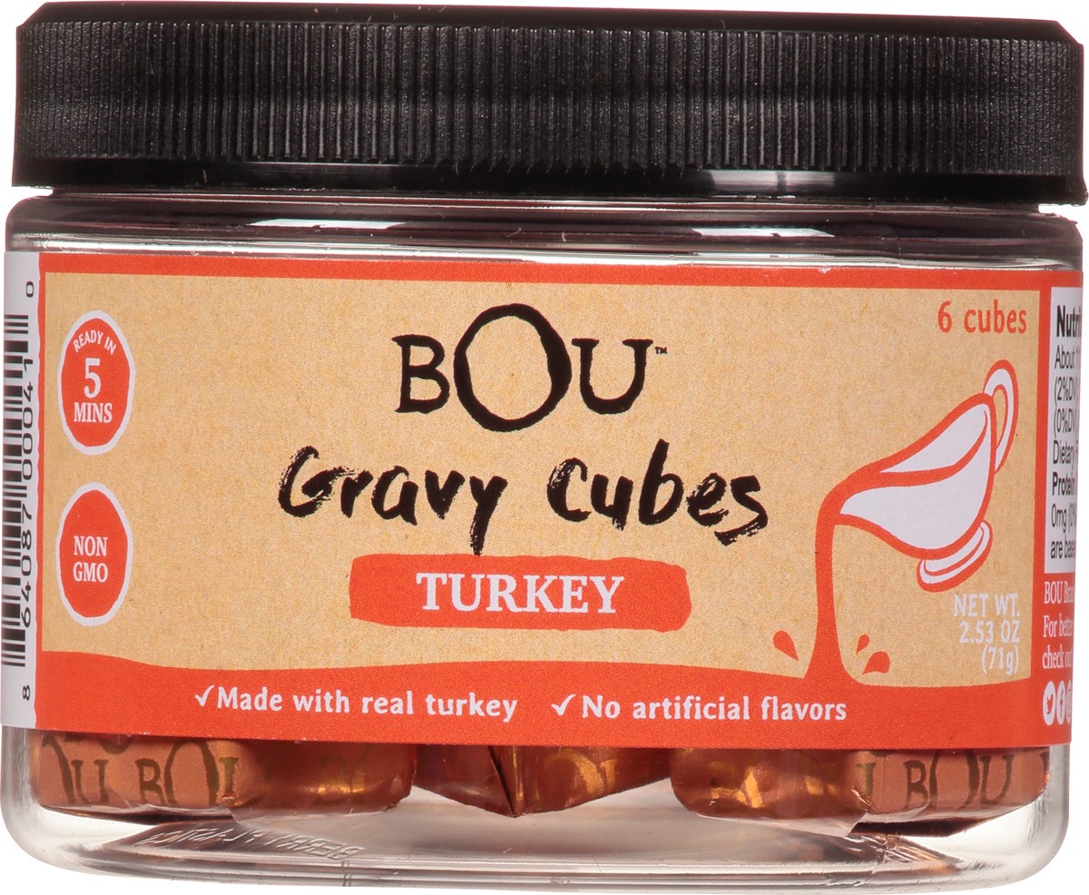 slide 1 of 12, BOU Turkey Gravy Cubes 6 ea, 6 ct