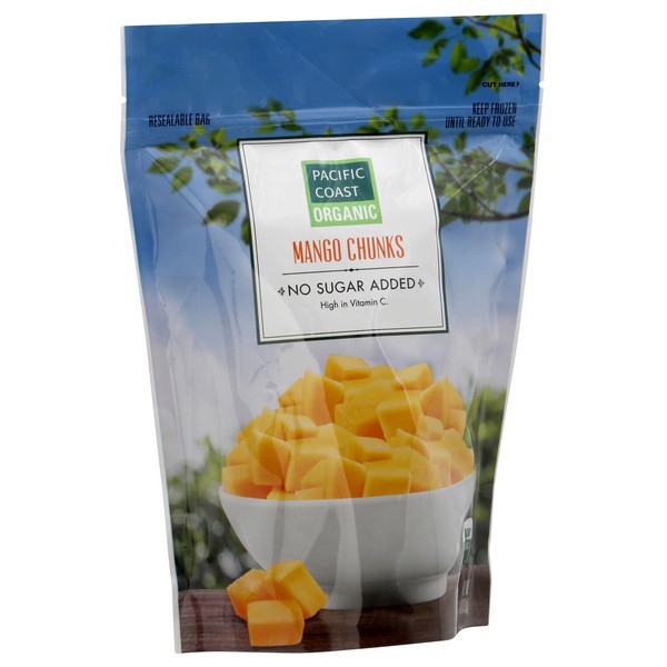 slide 1 of 1, Pacific Coast Organic Mango Chunks 10 oz, 10 oz