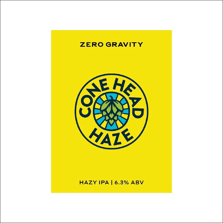 slide 1 of 1, Zero Gravity Cone Head Haze Ipa 6 Pack, 72 fl oz