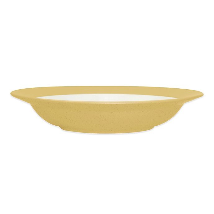 slide 1 of 1, Noritake Colorwave Rim Soup Bowl - Mustard, 1 ct