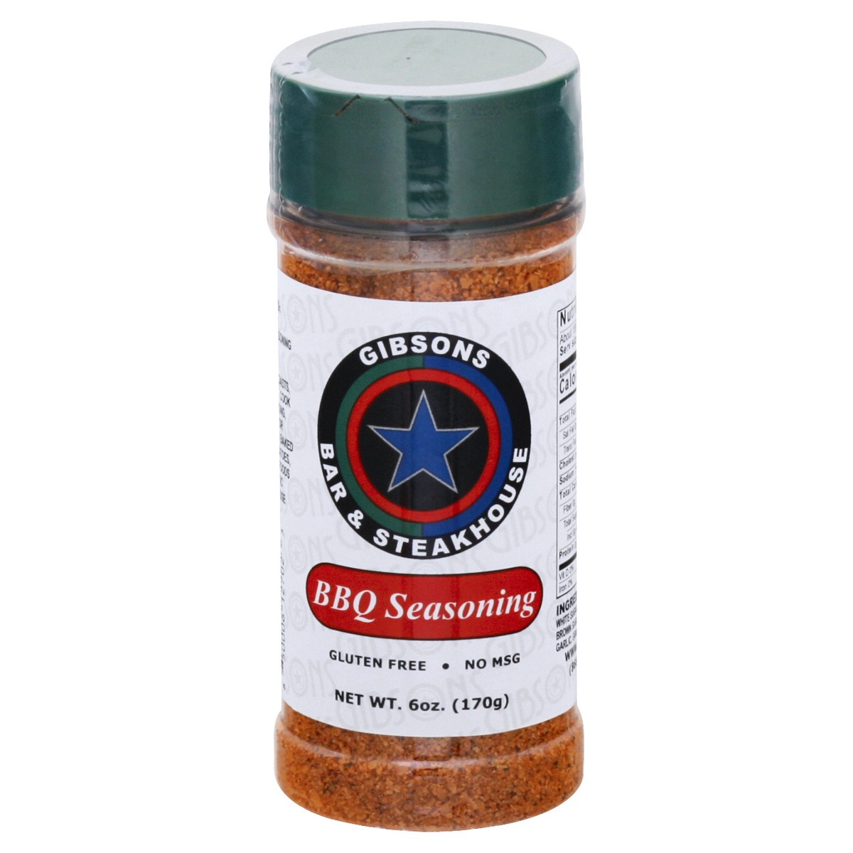 slide 5 of 10, Gibsons Bar & Steakhouse BBQ Seasoning 6 oz, 6 oz