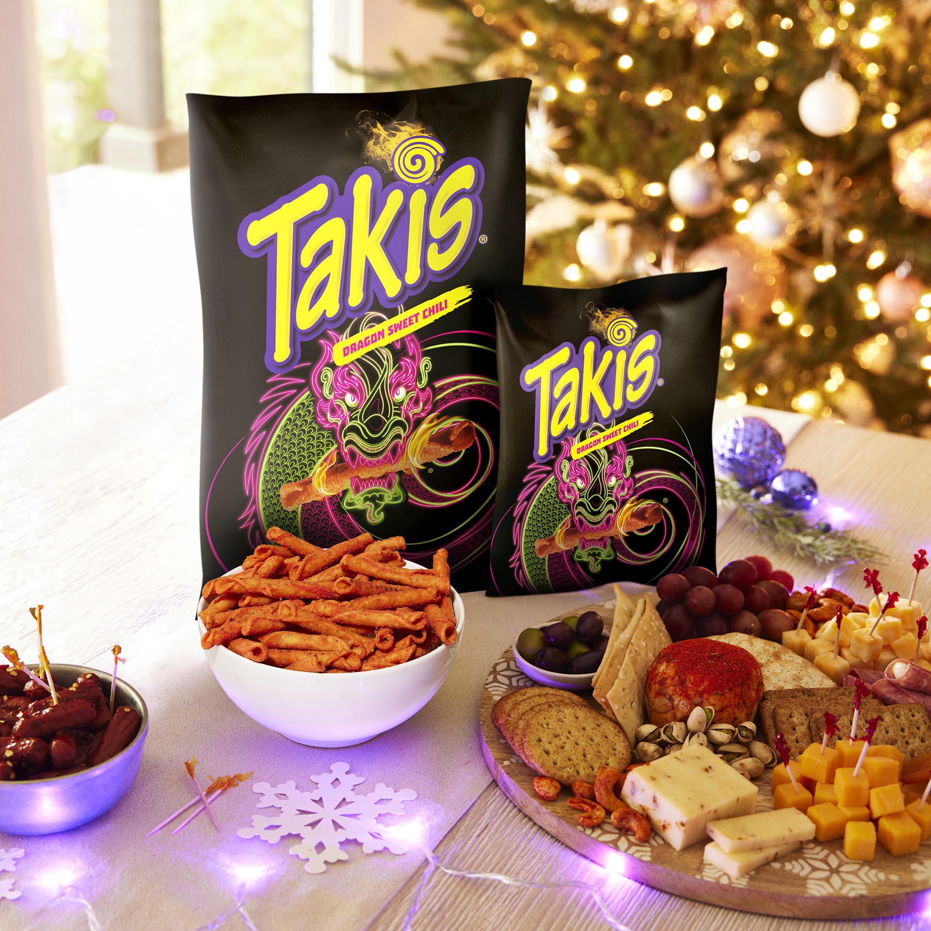 slide 4 of 8, Takis Hot Dragon Sweet Chili Tortilla Chips 9.9 oz, 9.9 oz