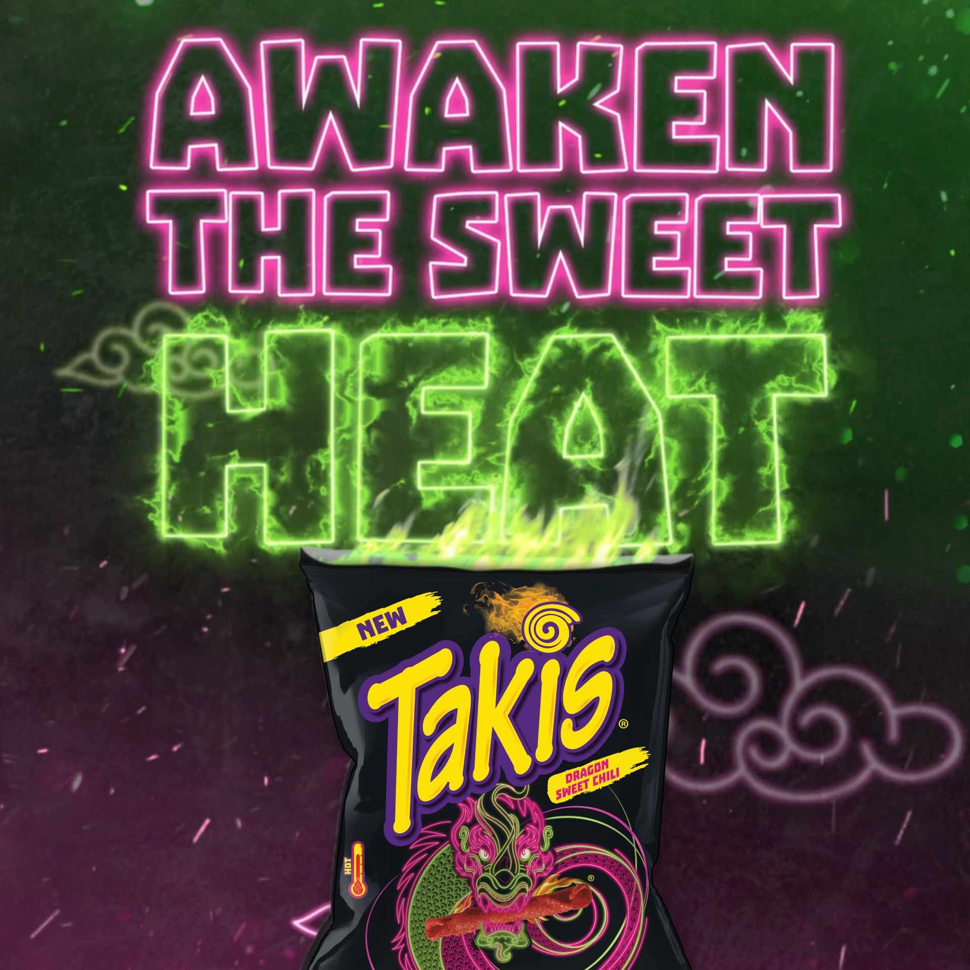 slide 6 of 8, Takis Hot Dragon Sweet Chili Tortilla Chips 9.9 oz, 9.9 oz