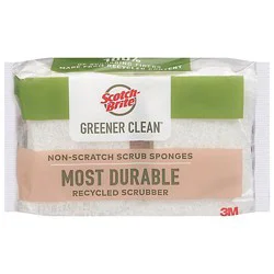 Scotch-brite Greener Clean Non-scratch Scrub Sponges - 6 Pack - 6 CT