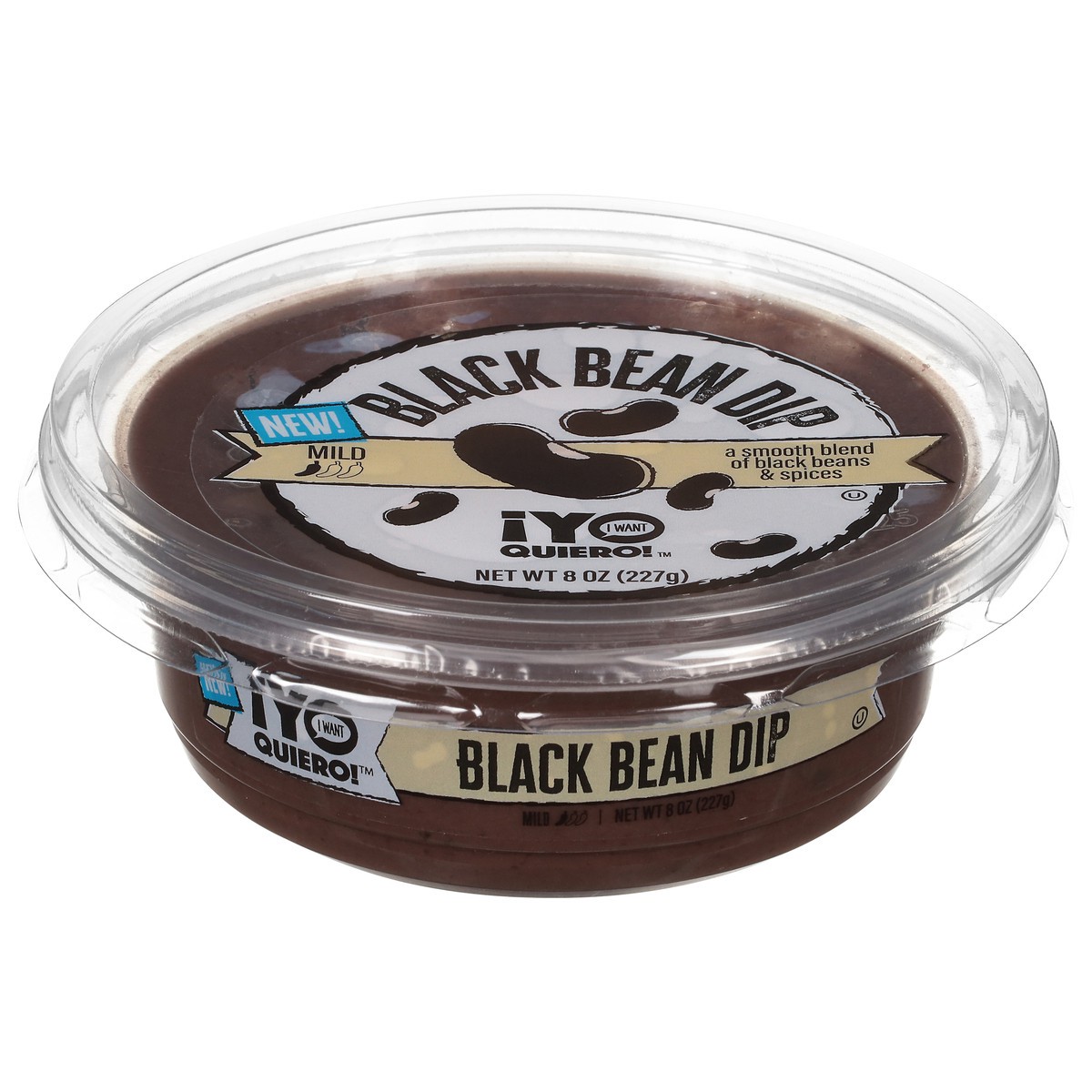 slide 3 of 4, Yo Querio Black Bean Dip, 8 oz