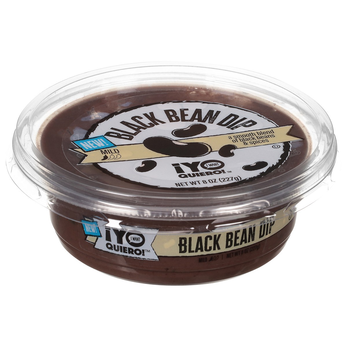 slide 4 of 4, Yo Querio Black Bean Dip, 8 oz