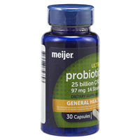 slide 16 of 29, MEIJER WELLNESS Meijer Ultra Probiotic 25 Billion CFU, 30 ct