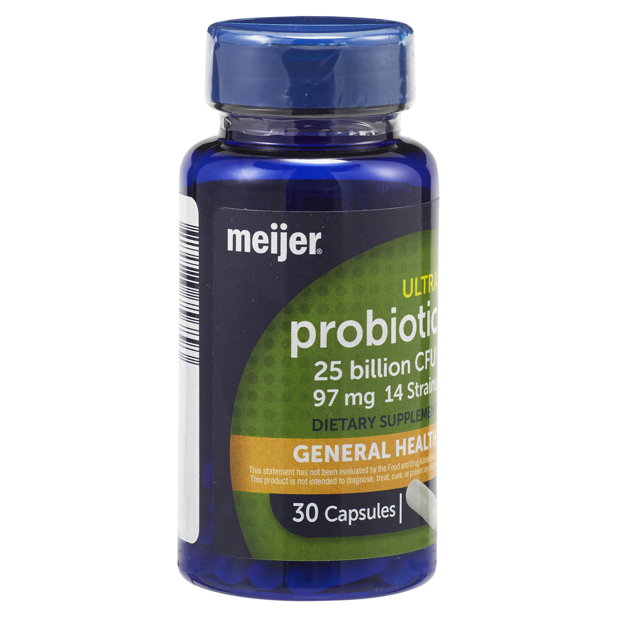 slide 19 of 29, MEIJER WELLNESS Meijer Ultra Probiotic 25 Billion CFU, 30 ct