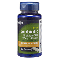 slide 6 of 29, MEIJER WELLNESS Meijer Ultra Probiotic 25 Billion CFU, 30 ct