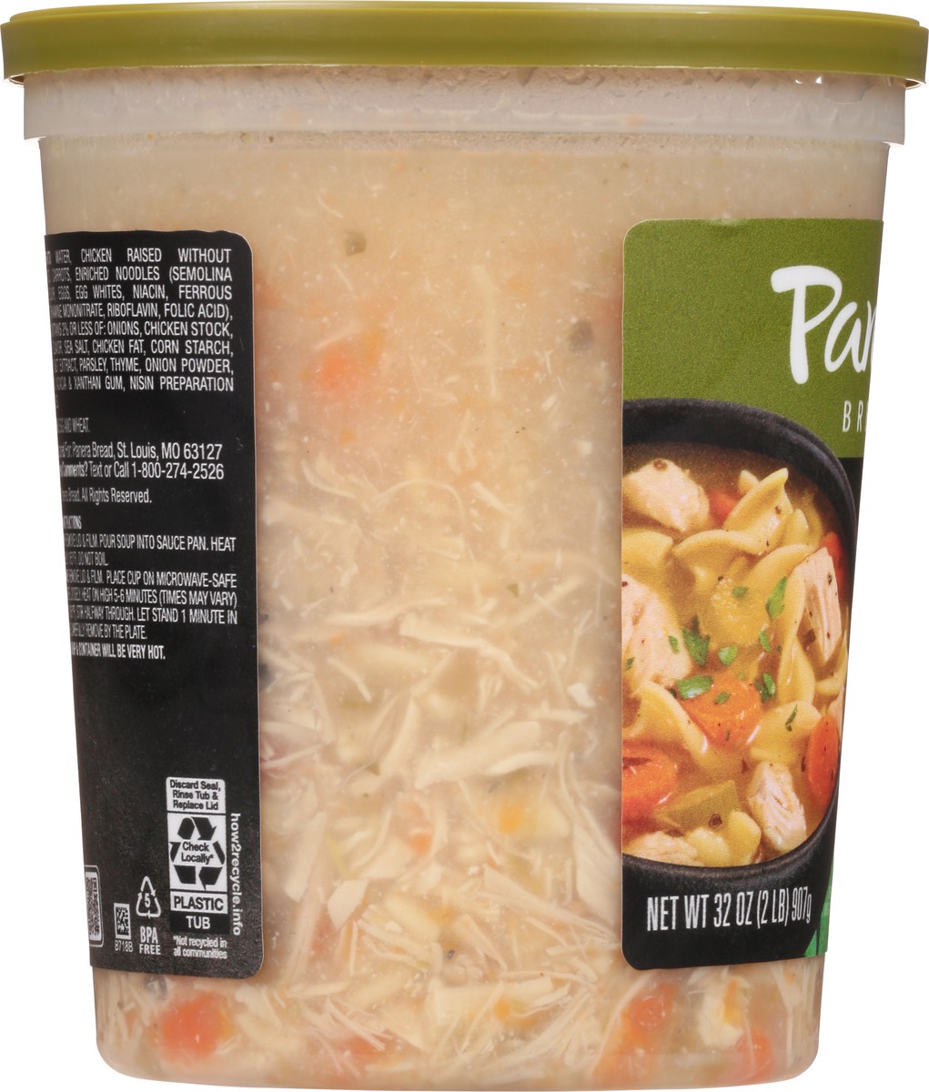 slide 2 of 14, Panera Bread Chicken Noodle Soup, 32 OZ Soup Cup, 32 oz