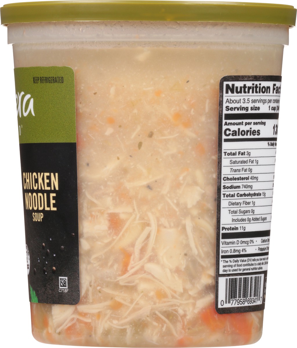 slide 11 of 14, Panera Bread Chicken Noodle Soup, 32 OZ Soup Cup, 32 oz