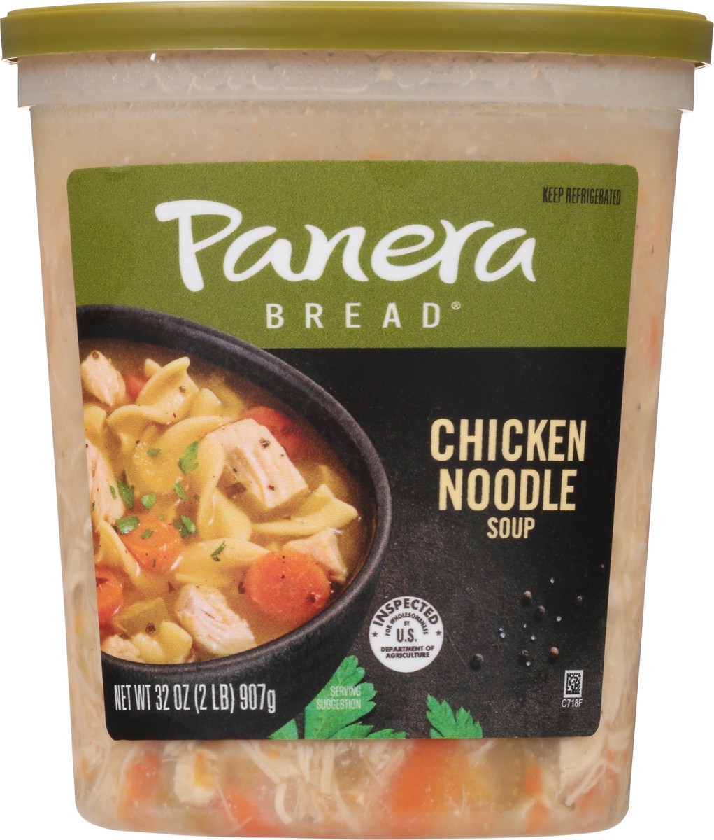 slide 10 of 14, Panera Bread Chicken Noodle Soup, 32 OZ Soup Cup, 32 oz