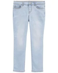 Oshkosh Kid Blue Ice Wash Plus-Fit Skinny-Leg Jeans - Size 8P
