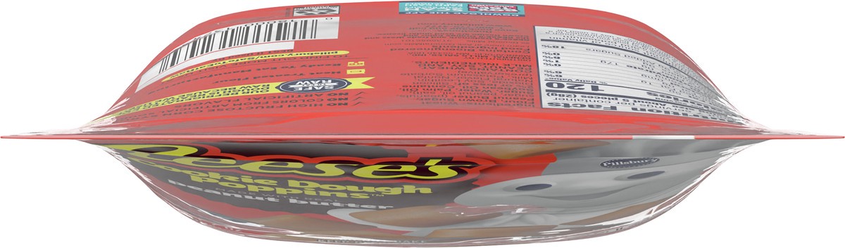 slide 3 of 9, Reese's Pillsbury Reese's Peanut Butter Cookie Dough Poppins, Made With Real Peanut Butter, 7 oz., 7 oz