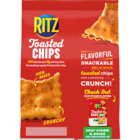 slide 17 of 29, RITZ Toasted Chips Sweet Habanero Crackers, Party Snacks, 8.1 oz, 8.1 oz