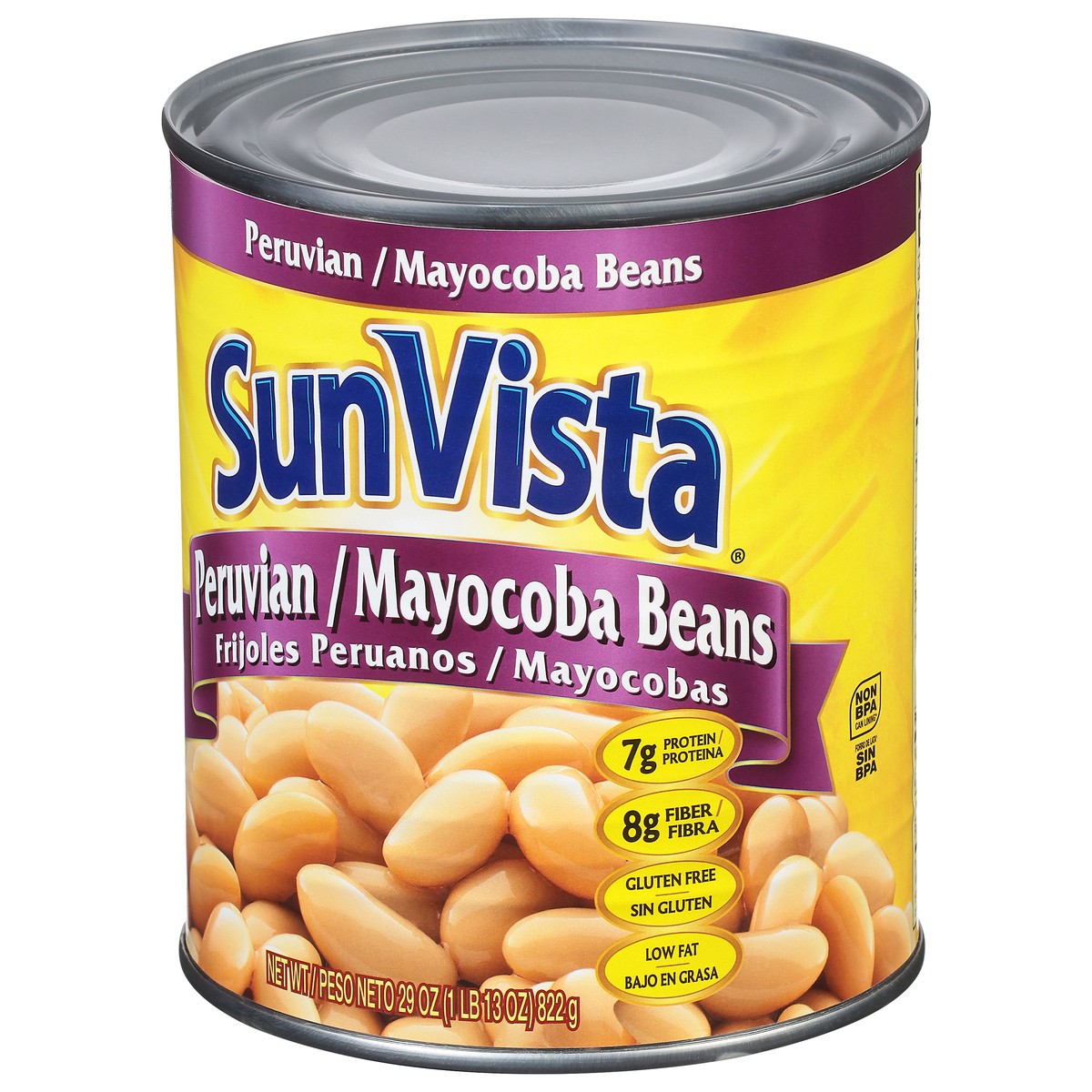 slide 7 of 9, SunVista Peruvian/Mayocoba Beans 29 oz, 29 oz