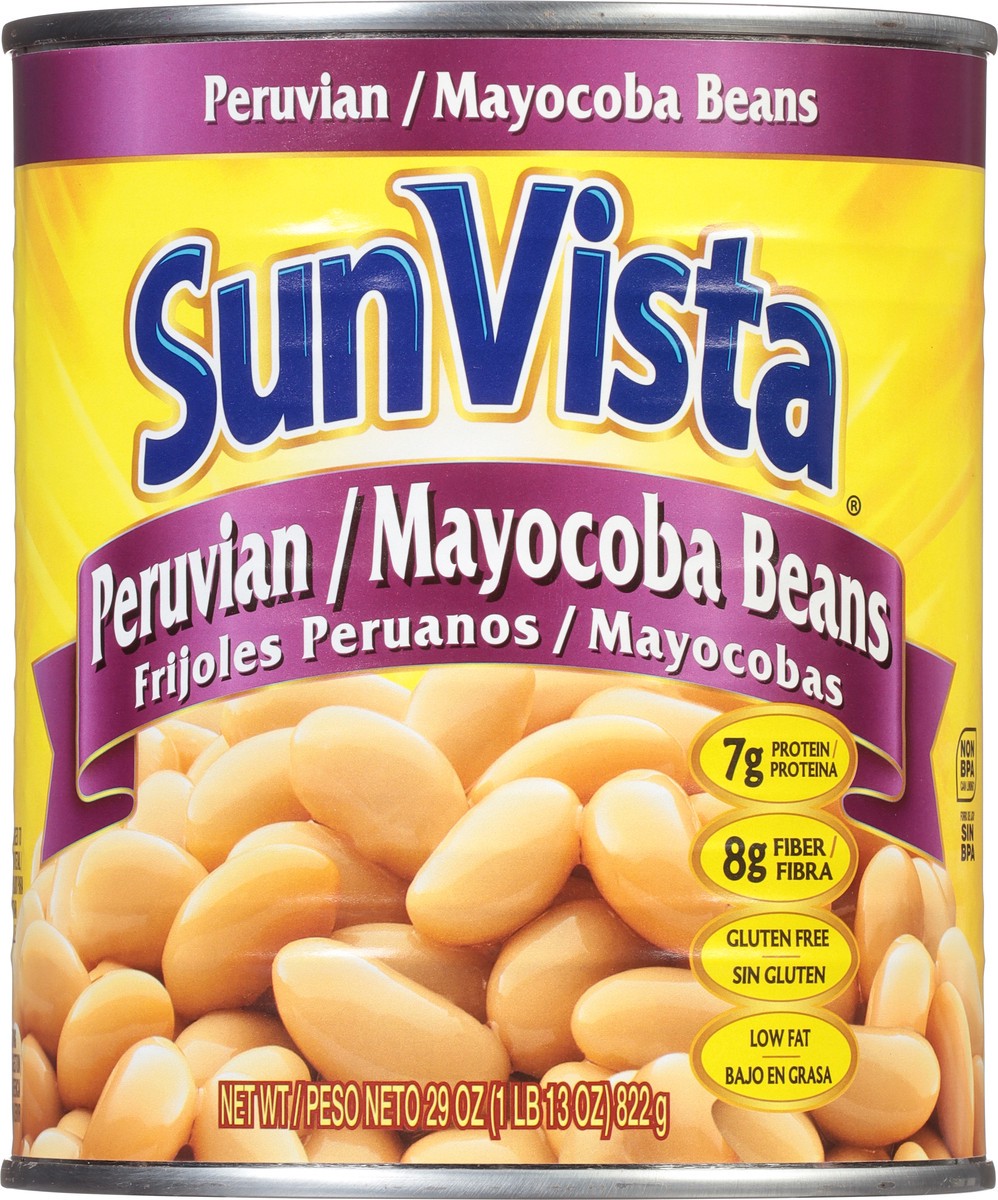 slide 6 of 9, SunVista Peruvian/Mayocoba Beans 29 oz, 29 oz