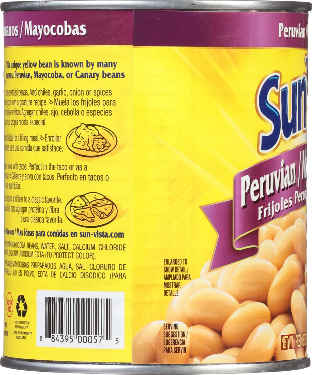 slide 9 of 9, SunVista Peruvian/Mayocoba Beans 29 oz, 29 oz