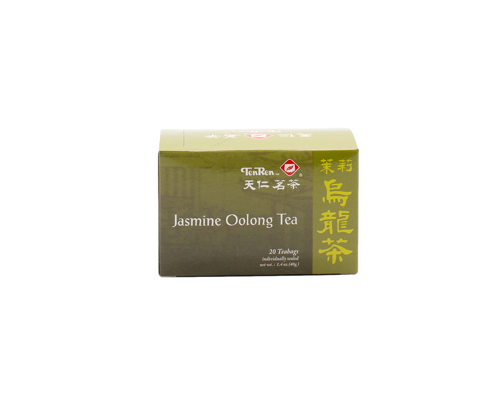 slide 1 of 1, Ten Ren Jasmine Oolong Tea, 20 ct