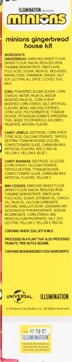 slide 3 of 10, Cookies United Minions Gingerbread House Kit, 29 oz
