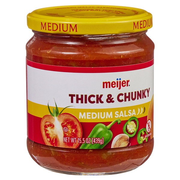 slide 11 of 29, Meijer Thick & Chunky Medium Salsa, 15.5 oz