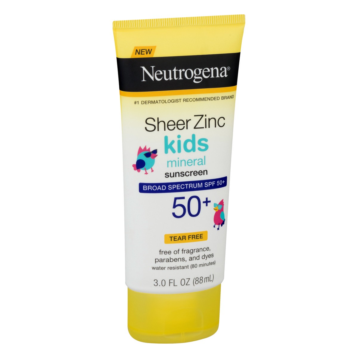 slide 7 of 9, Neutrogena Sheer Zinc Kids Sunscreen Lotion - SPF 50 - 3 fl oz, 3 fl oz