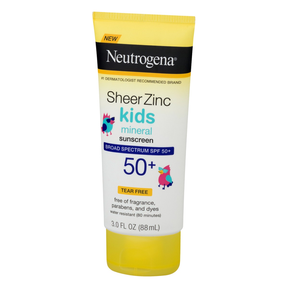 slide 4 of 9, Neutrogena Sheer Zinc Kids Sunscreen Lotion - SPF 50 - 3 fl oz, 3 fl oz