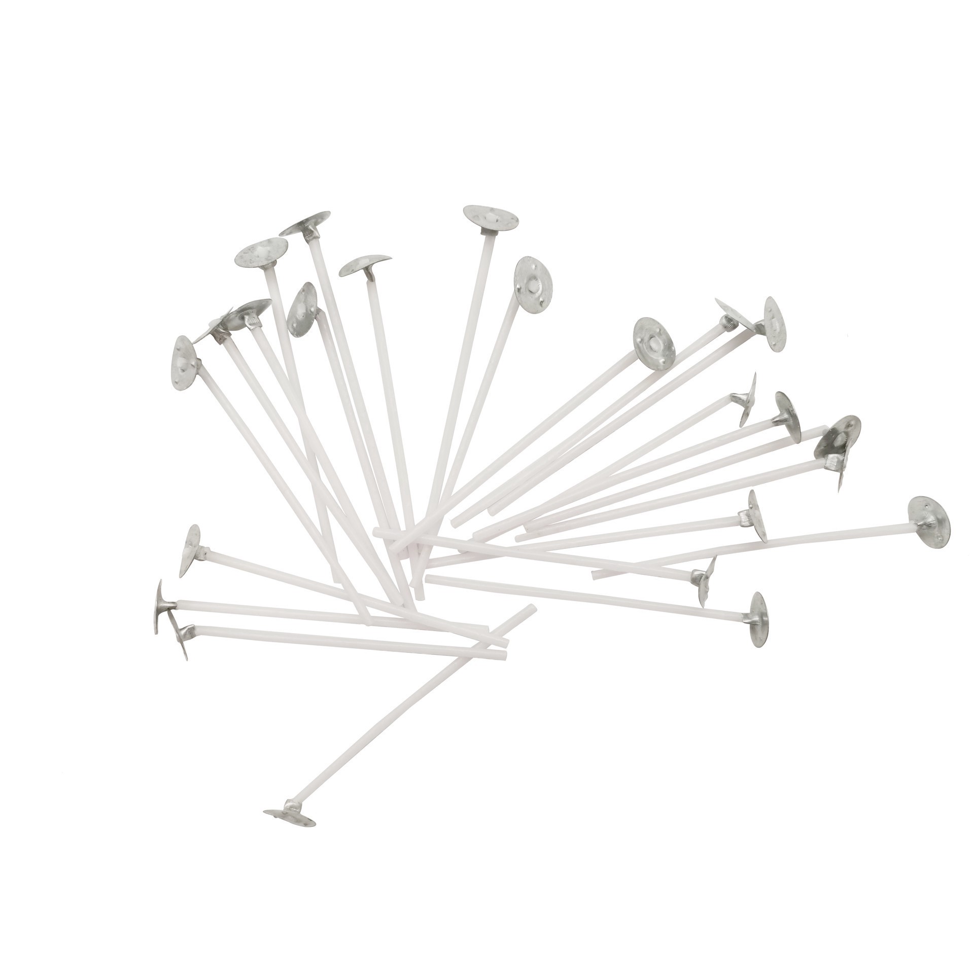 slide 3 of 4, Pre-Waxed Candle Wicks & Clips By Make Market, 24 ct