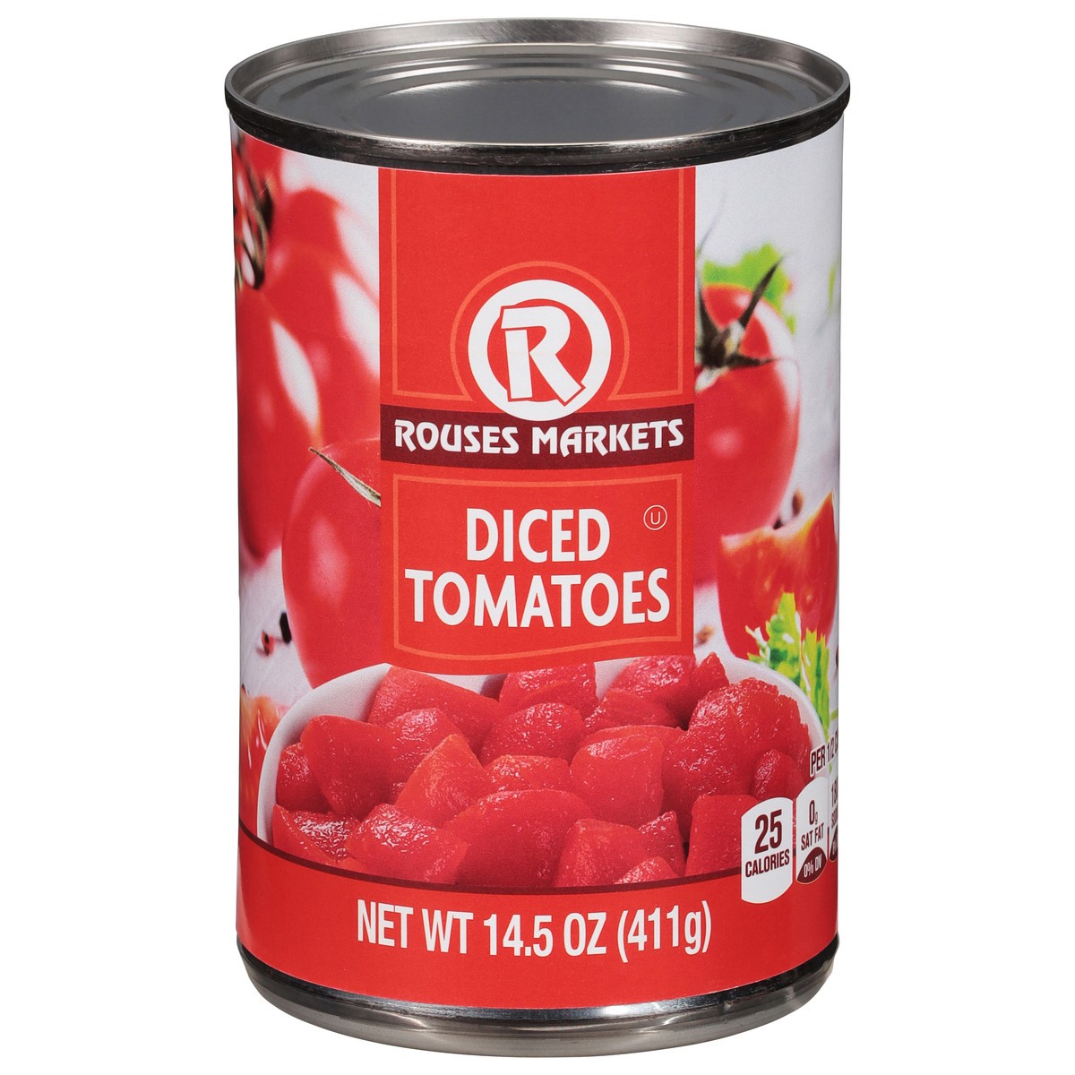 slide 10 of 11, Rouses Markets Diced Tomatoes 14.5 oz, 14.5 oz