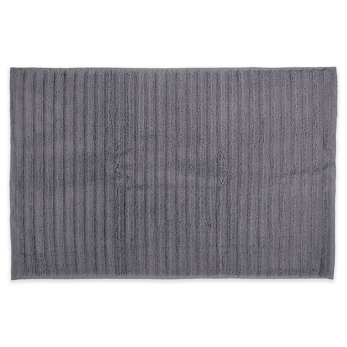 slide 1 of 1, Turkish Luxury Collection Turkish Luxury 20 x 28'' Ribbed Bath Mat - Charcoal'', 1 ct