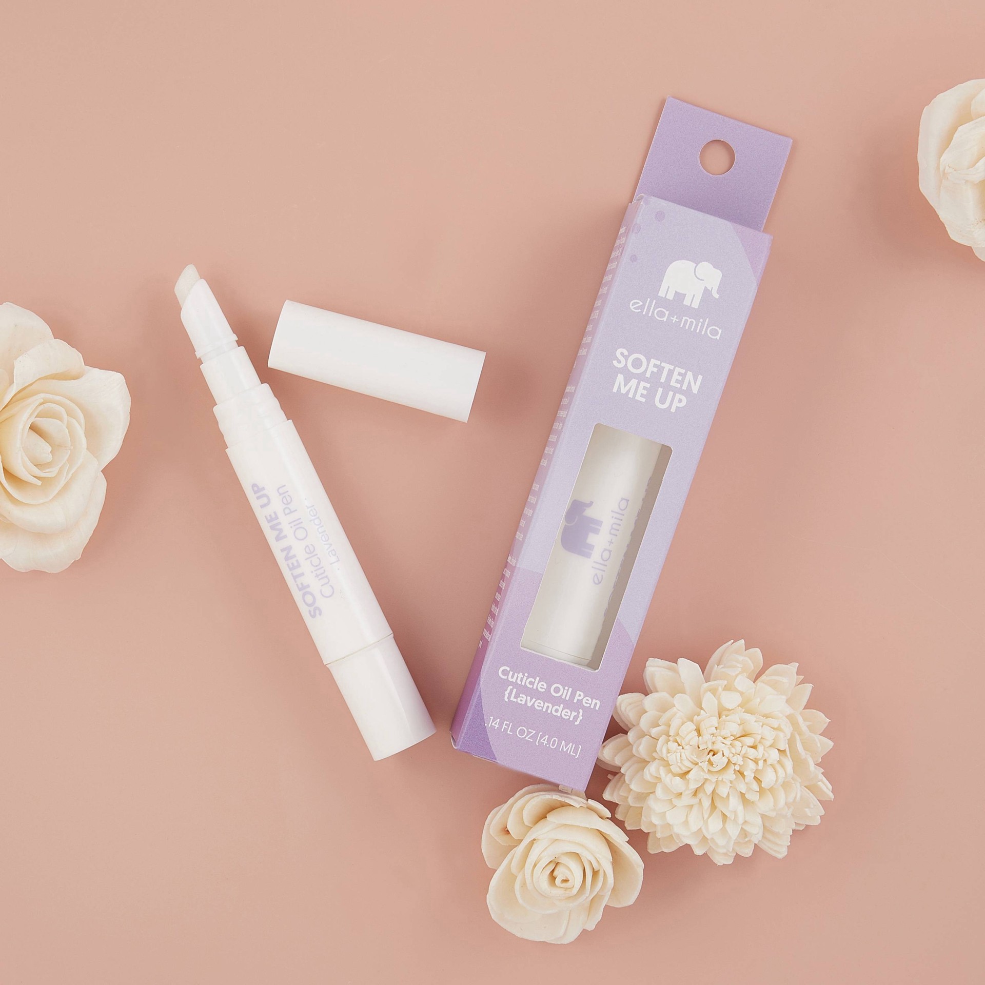 slide 4 of 4, ella+mila Cuticle Oil Pen - Soften Me Up - 0.14 fl oz, 0.14 fl oz