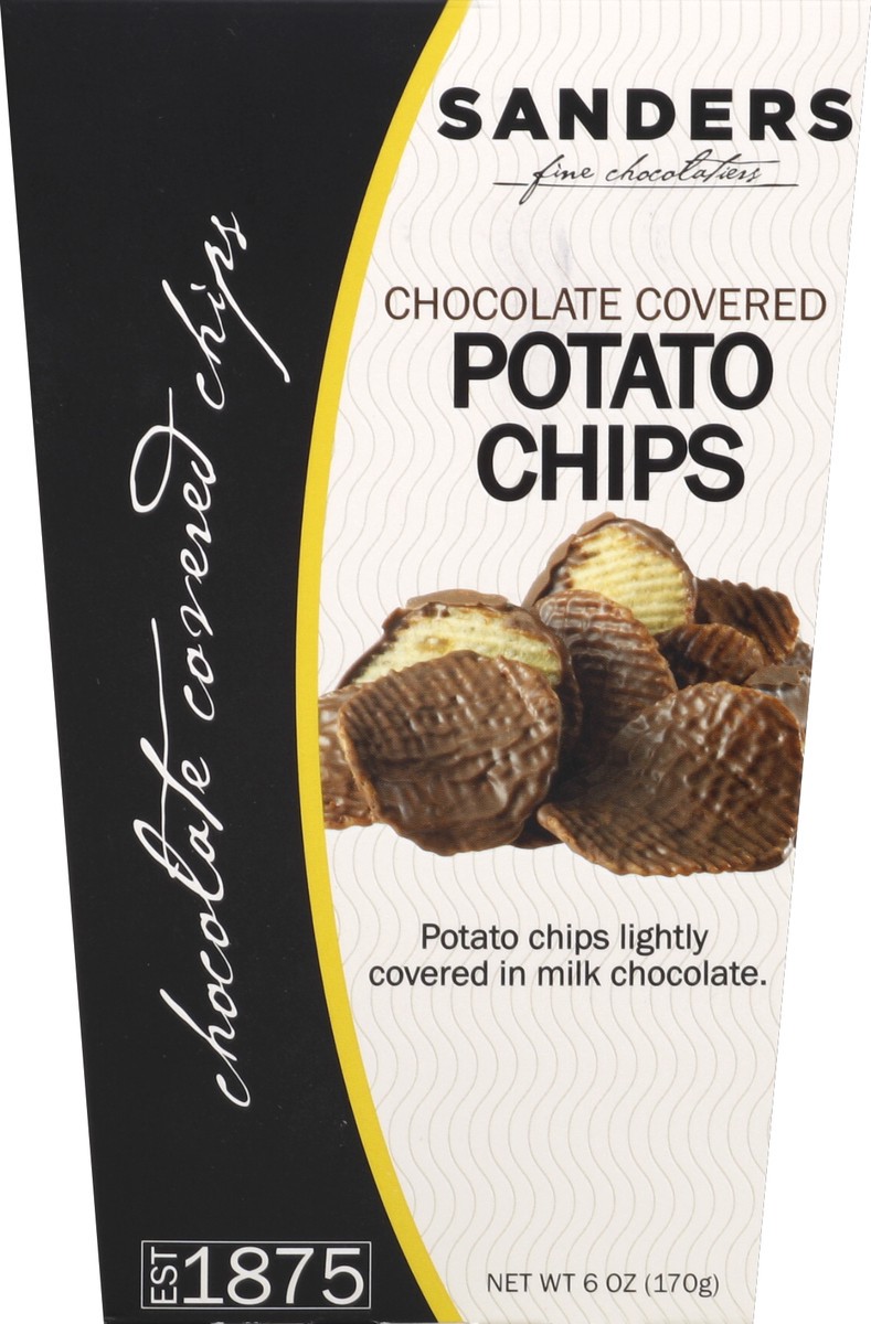 slide 4 of 4, Sanders Milk Chocolate-Covered Potato Chips, 6 oz