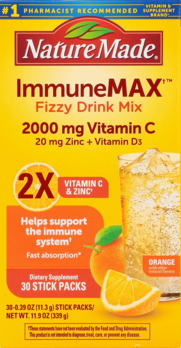 slide 5 of 9, Nature Made Immune Max Powder, 30 ct