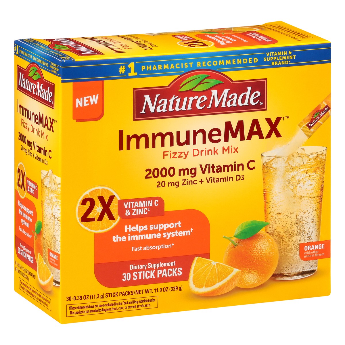 slide 9 of 9, Nature Made Immune Max Powder, 30 ct