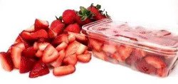 Strawberries Cut & Cleaned